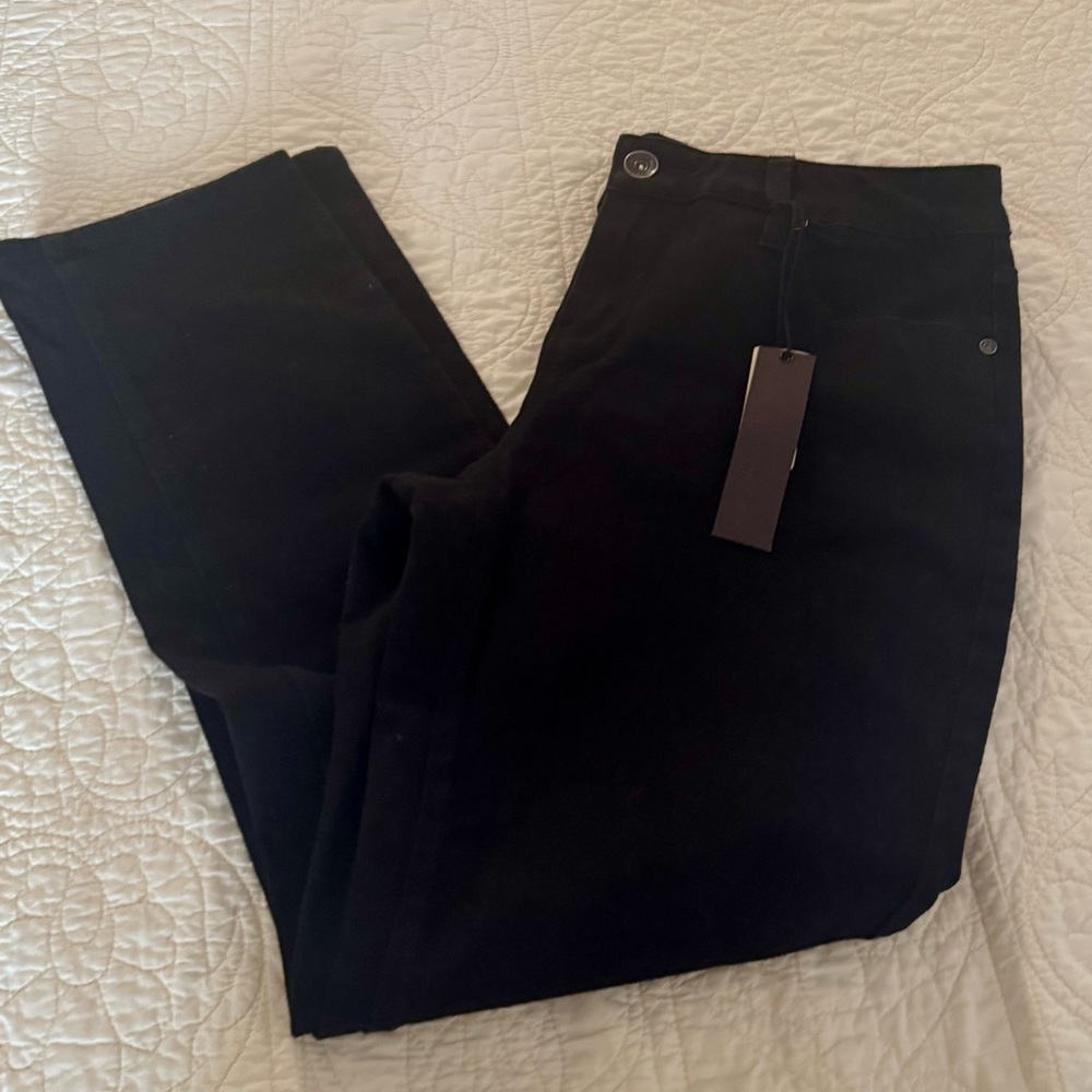 NWT Vintage Coldwater Creek Black Jeans Size 8